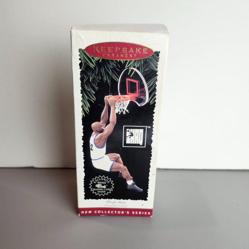 Vtg 1995 Shaquille O'Neal Hoop Stars Hallmark Ornament